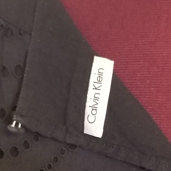 Calvin Klein Eyelet Dress   - Picture 2 of 5